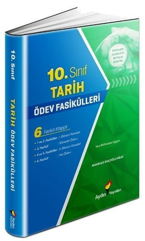 10. Sınıf Tarih Ödev Fasikülleri