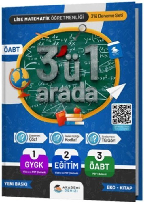 ÖABT'lise Matematik Öğretmenliği 3'lü Deneme Seti