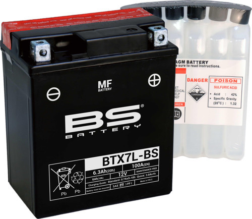 Btx7L-Bs Motosiklet Aküsü