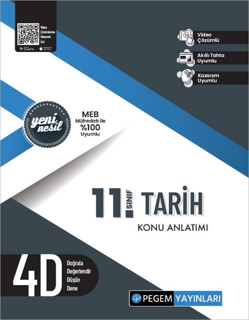 PEGEM 11. SINIF TARİH KONU ANLATIMI