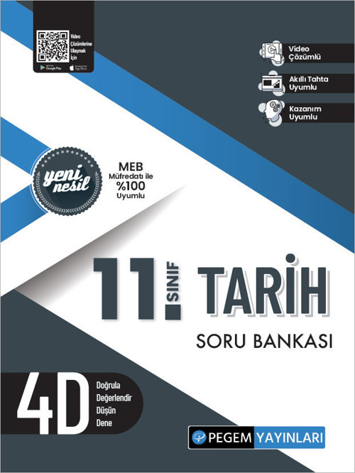 Pegem 11. Sınıf Tarih Soru Bankası