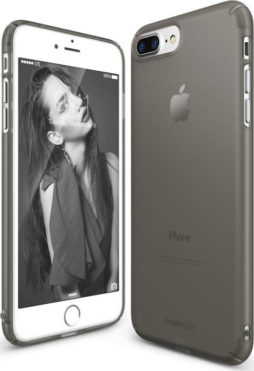 Slim Frost iPhone 7/8 Plus ile Uyumlu KIlıf Black