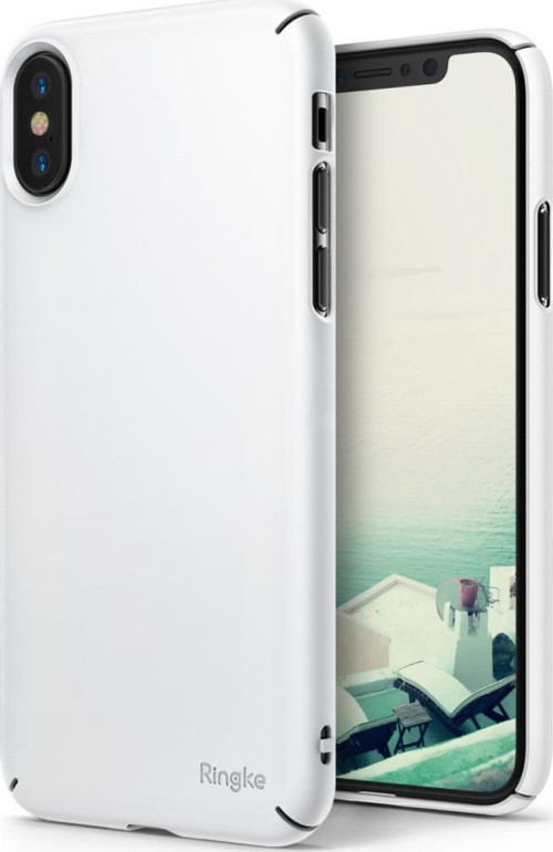 Slim iPhone X ile Uyumlu KIlıf White
