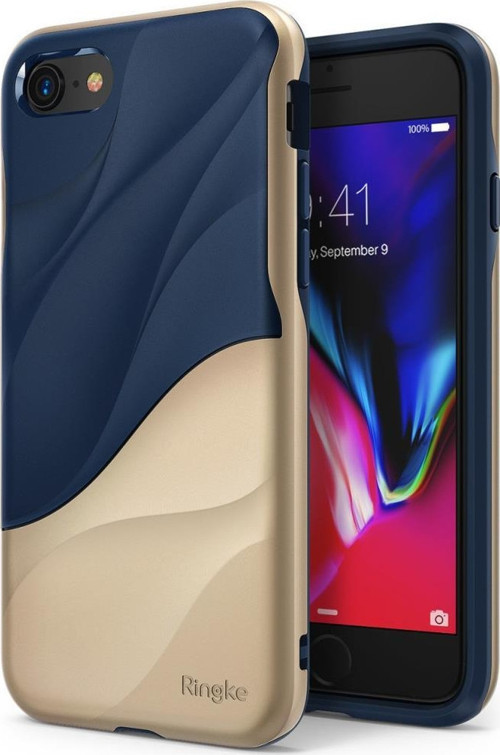 Wave iPhone 7/8 ile Uyumlu KIlıf Marina Gold