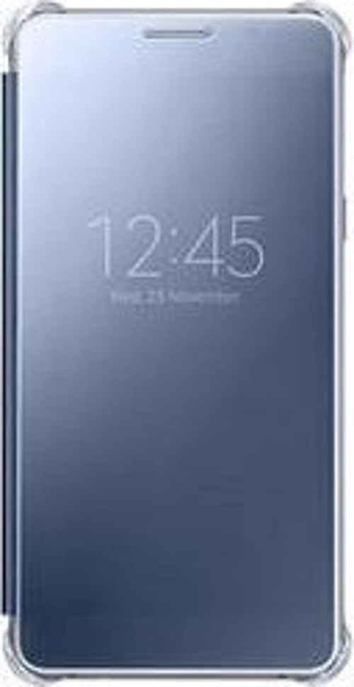 Galaxy A5 (2016) A510F ile Uyumlu Clear View Cover Siyah EF-ZA510CBEGWW