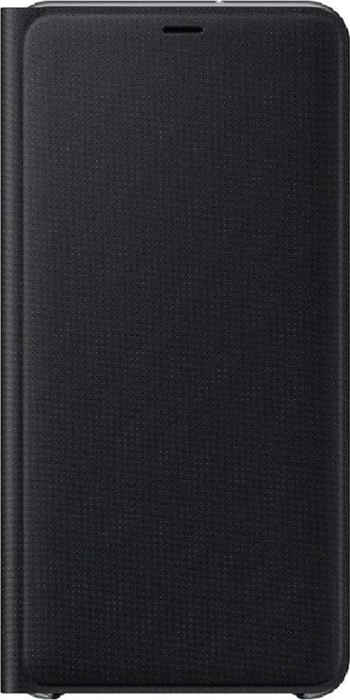 Galaxy A7 2018 ile Uyumlu Wallet Cover Kılıf Siyah EF-WA7500PBEGWW