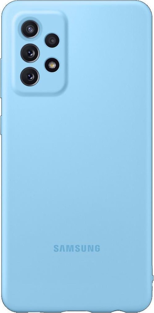 Galaxy A72 ile Uyumlu Slim Kılıf Mavi EF-PA725TLEGWW