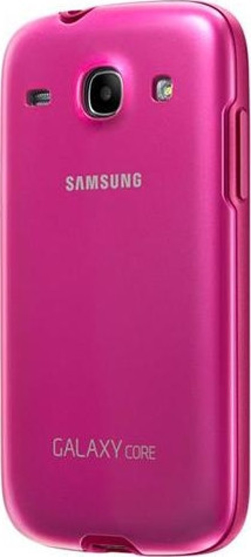 Galaxy Core i8260 ile Uyumlu Protective Cover Kılıf Pembe EF-PI826BPEGWW