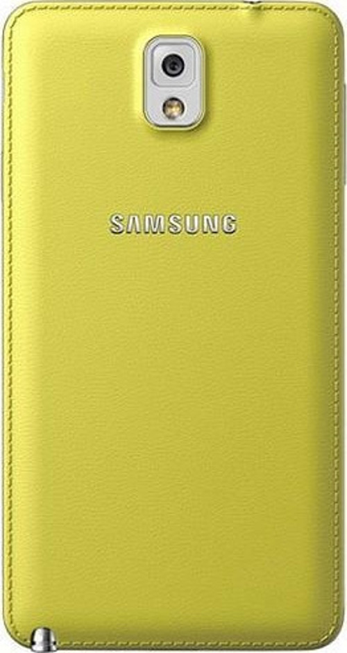 Galaxy Note 3 N9000 ile Uyumlu Arka Kapak Sarı ET-BN900S
