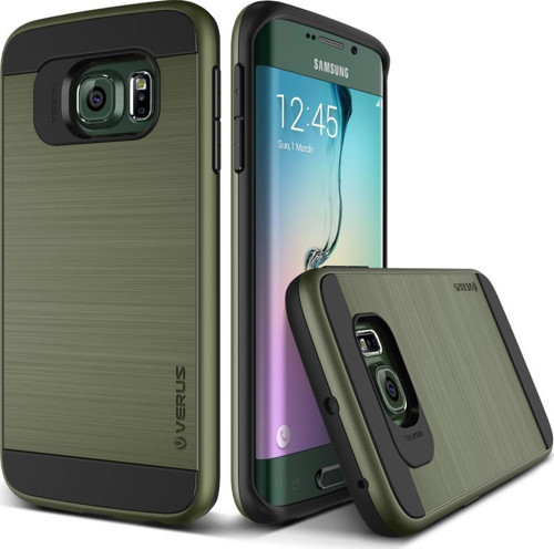 Galaxy S6 Edge ile Uyumlu Case Verge Series Kılıf Military