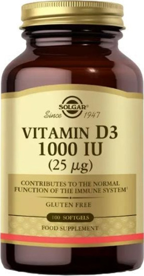 Vitamin D3 1000 IU 100 Tablet