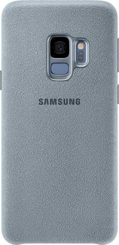 Galaxy S9 ile Uyumlu Alcantara Kılıf Gri EF-XG960AMEGWW