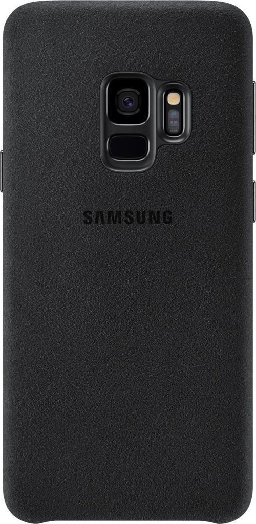 Galaxy S9 ile Uyumlu Alcantara Kılıf Siyah EF-XG960ABEGWW