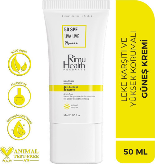 Lekeli Ciltler Için Cilt Tonu Eşitleyici 50 Spf Güneş Kremi