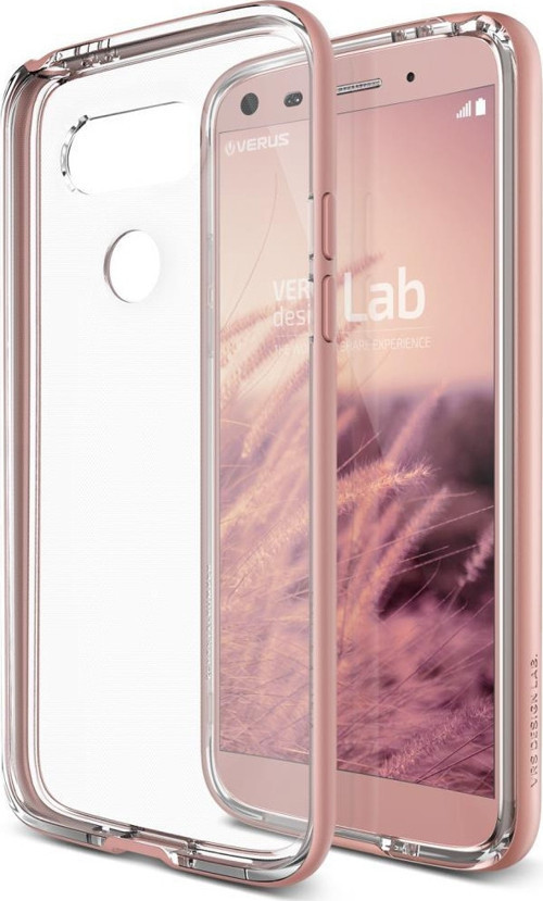 G5 ile Uyumlu Crystal Bumper Kılıf Rose Gold