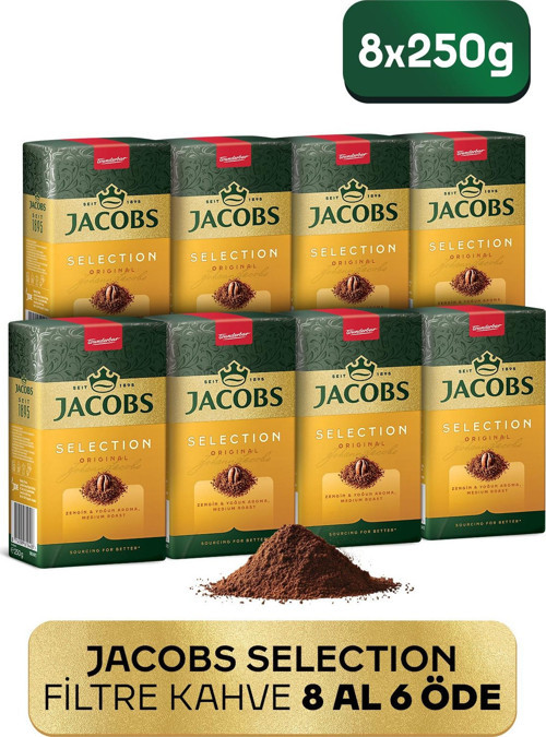Selection Filtre Kahve 250 gr x 8 Adet
