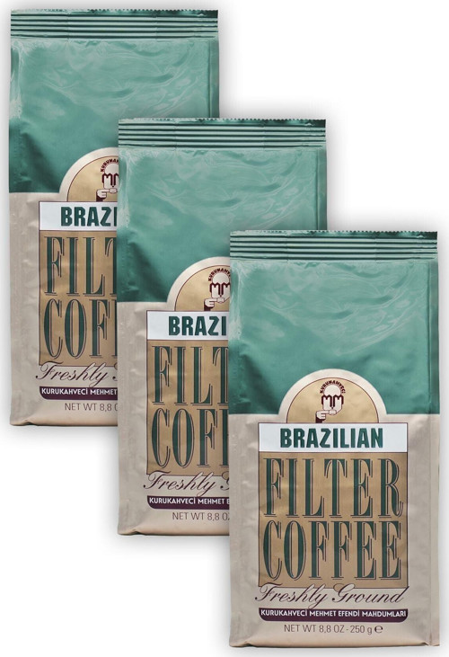 Brazilian Filtre Kahve 250 gr x 3 Adet