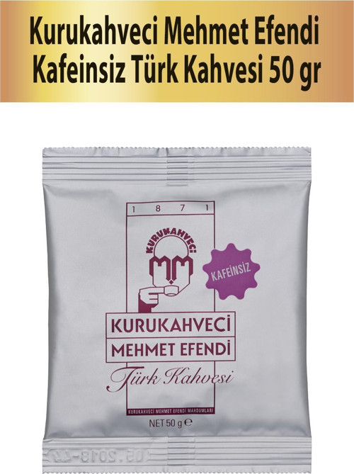Kafeinsiz Türk Kahvesi 50 gr Türk Kahvesi