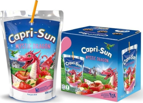 Capri-Sun Mystic Dragon Karışık Meyveli İçecek 200 Ml
