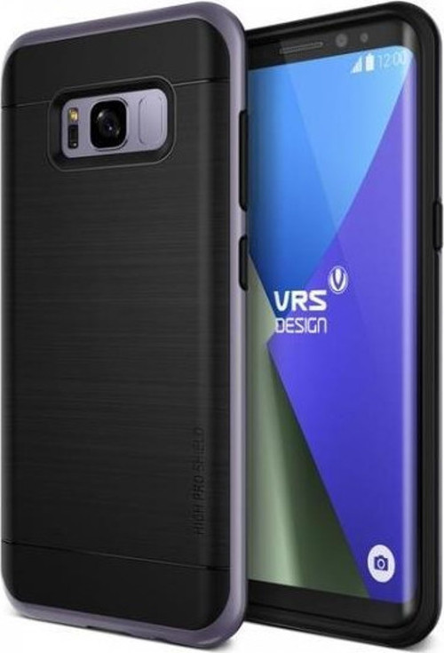VRS Design Galaxy S8 Plus ile Uyumlu High Pro Shield Kılıf Orcide Gray