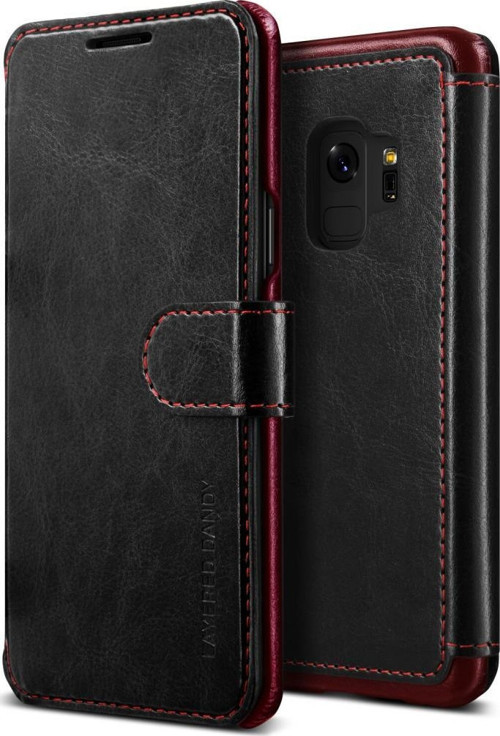 VRS Design Galaxy S9 ile Uyumlu Layered Dandy Kılıf Black