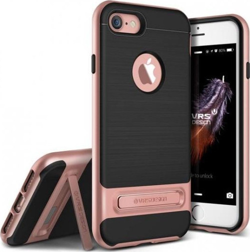 VRS iPhone 7 ile Uyumlu High Pro Shield Kılıf Rose Gold