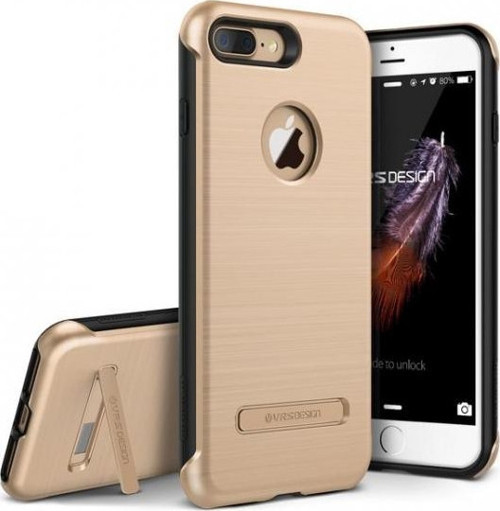 VRS iPhone 7 Plus ile Uyumlu Duo Guard Shine Gold