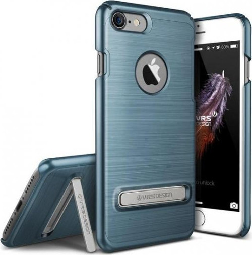 VRS iPhone 7 ile Uyumlu Simpli Lite Kılıf Steel Blue