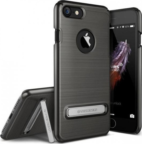 VRS iPhone 7 ile Uyumlu Simpli Lite Kılıf Titanium
