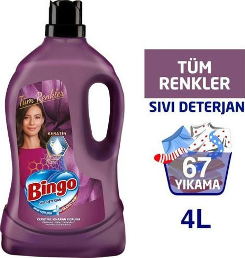 Onaran Koruma Beyazlar ve Renkliler için Sıvı Deterjan 67 Yıkama 4 lt