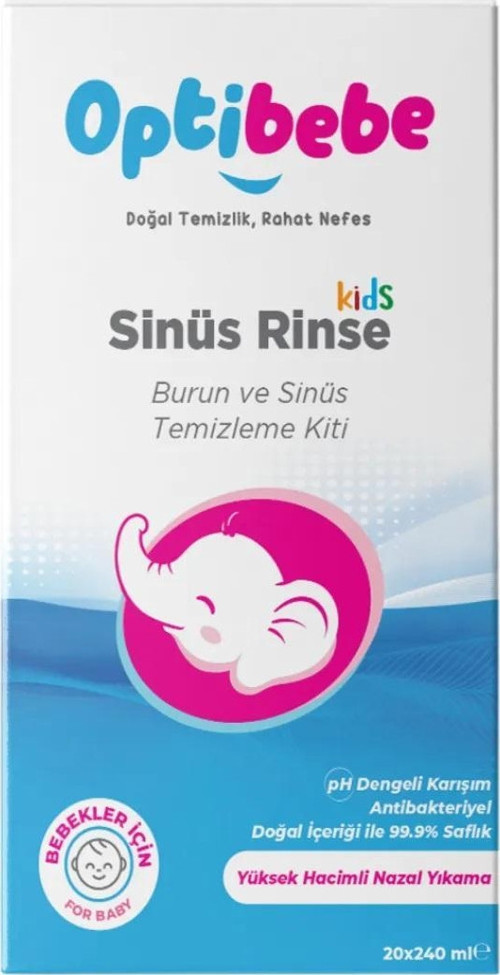 SİNUS RİNSE KİT KİDS 120 ML 20 ŞASE