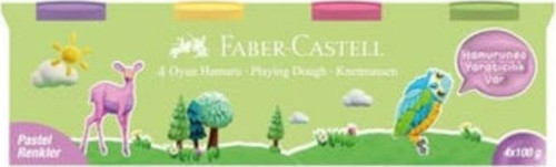Oyun Hamuru 4x100 Pastel Renkler