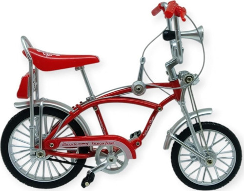 Model Araçlar -1:10 Metal Yarış Bisikleti Die -Cast 17 cm - Kırmızı