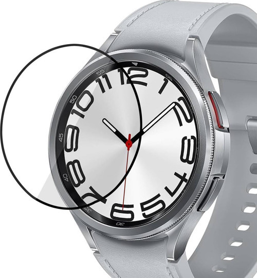 Samsung Galaxy Watch 6 40mm Tam Kaplayan Nano Cam Ekran Koruyucu Siyah