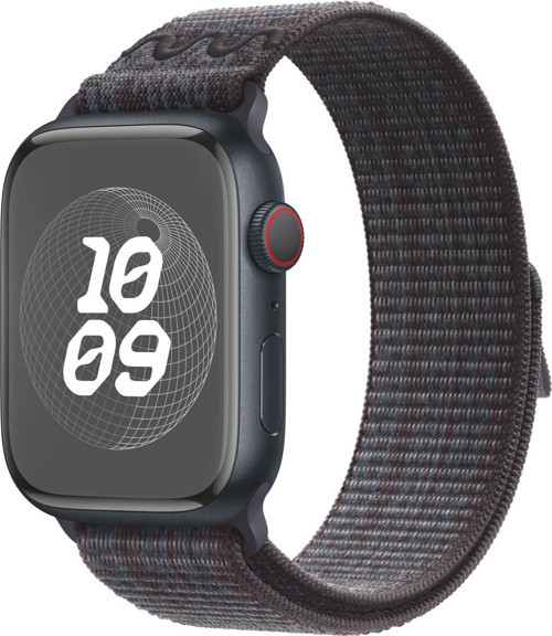 Apple Watch Series 7 45mm Kordon Terra Sport Loop Siyah