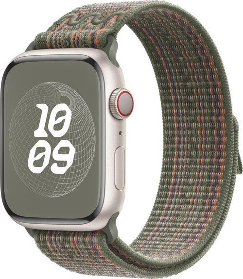 Apple Watch Series 7 45mm Kordon Terra Sport Loop Koyu Yeşil