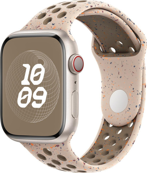 Apple Watch Series 8 45mm Kordon Flame Sport Band Bej
