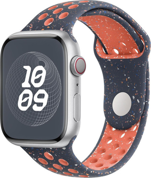 Apple Watch SE 2022 40mm Kordon Flame Sport Band Lacivert