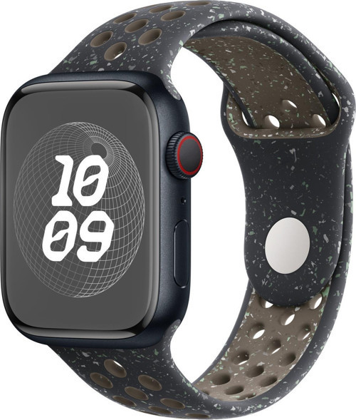 Apple Watch Series 7 41mm Kordon Flame Sport Band Siyah