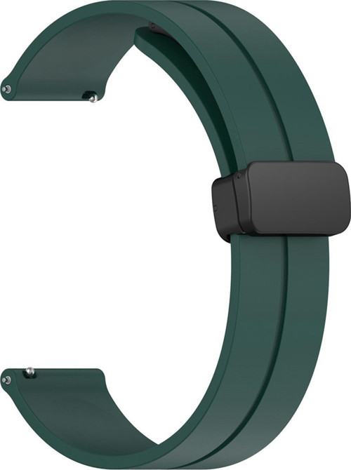 Huawei Watch GT Runner Kordon Ribbon Line Koyu Yeşil
