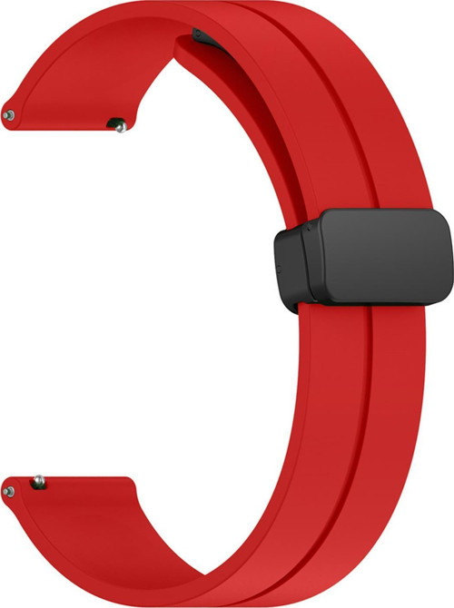 Huawei Watch GT Runner Kordon Ribbon Line Kırmızı