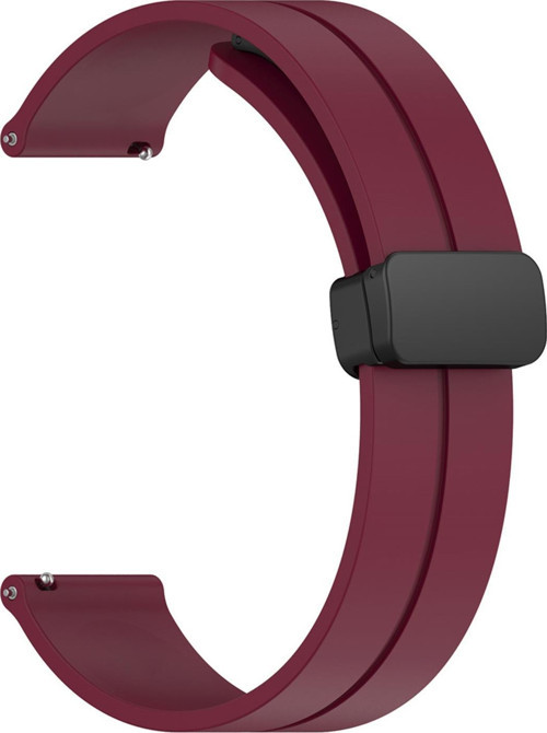Huawei Watch GT Runner Kordon Ribbon Line Bordo