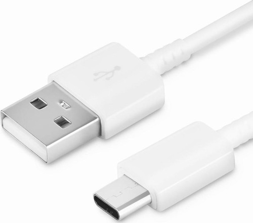 Type C Hızlı Data Ve Şarj Kablosu (Beyaz 1 Metre)