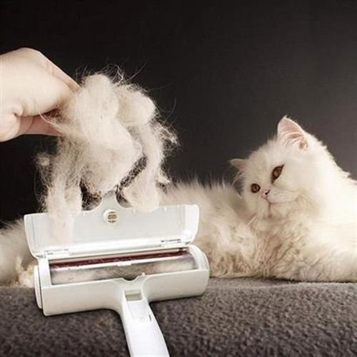Hazneli Kedi Köpek Evcil Hayvan Kazak Kıyafet Elbise Halı Yatak Tüy Temizleyici Kıl Toz Top