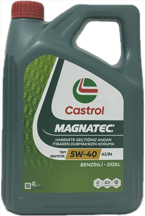 Magnatec 5W40 Motor Yağı 4 Litre Üt:2025