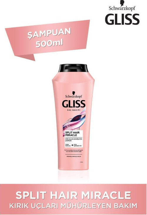 SCHWARZKOPF GLISS SPLIT HAIR MIRACLE ŞAMPUAN 500 ML