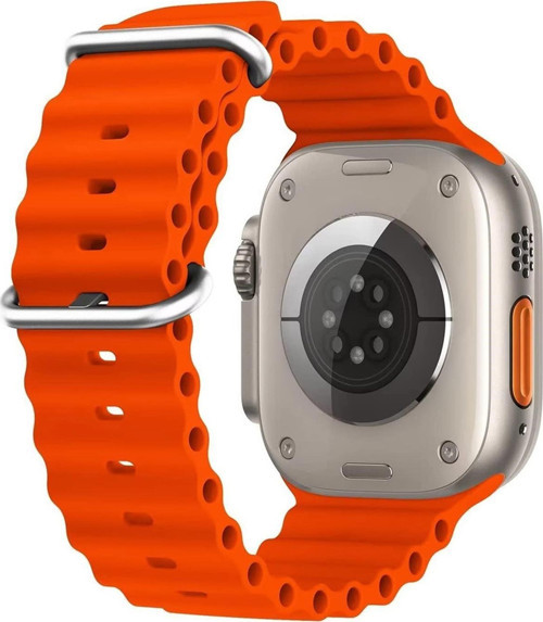 Apple Watch Series 8 41mm Kordon Ocean Band Turuncu