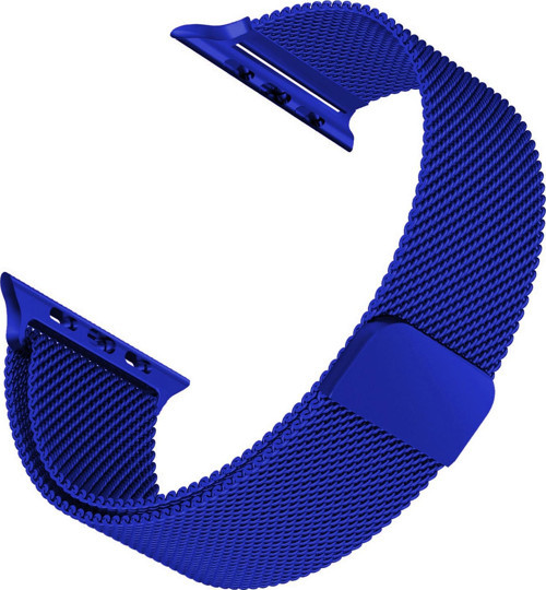 Apple Watch Series 9 45mm Milanese Loop Kordon Lacivert