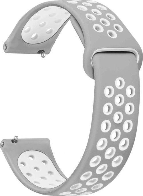 Garmin Vivomove HR Rainbow Sport Band Kordon Gri Beyaz