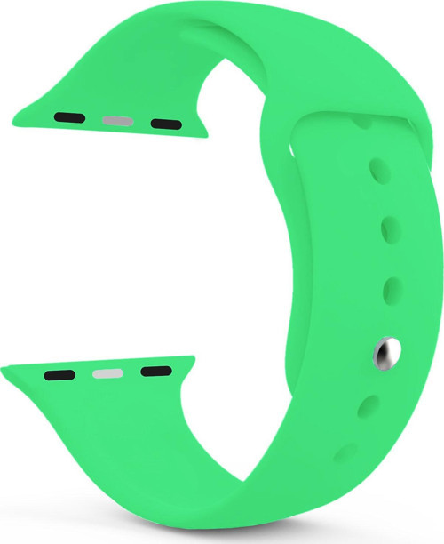Apple Watch Series 8 45mm Silikon Kordon Yeşil